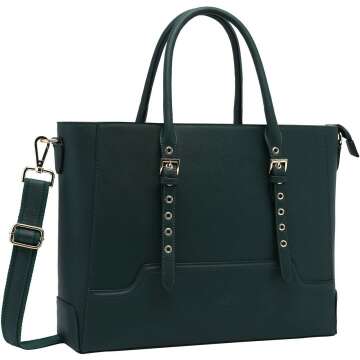 EaseGave 15.6 Inch Laptop Bag for Women | Stylish & Functional