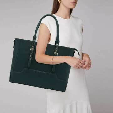 EaseGave 15.6 Inch Laptop Bag for Women | Stylish & Functional