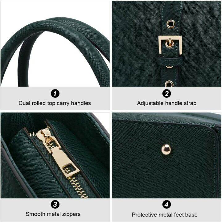 EaseGave 15.6 Inch Laptop Bag for Women | Stylish & Functional