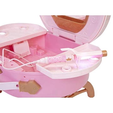 Disney Princess Light Up Vanity with Realistic Styling Tools