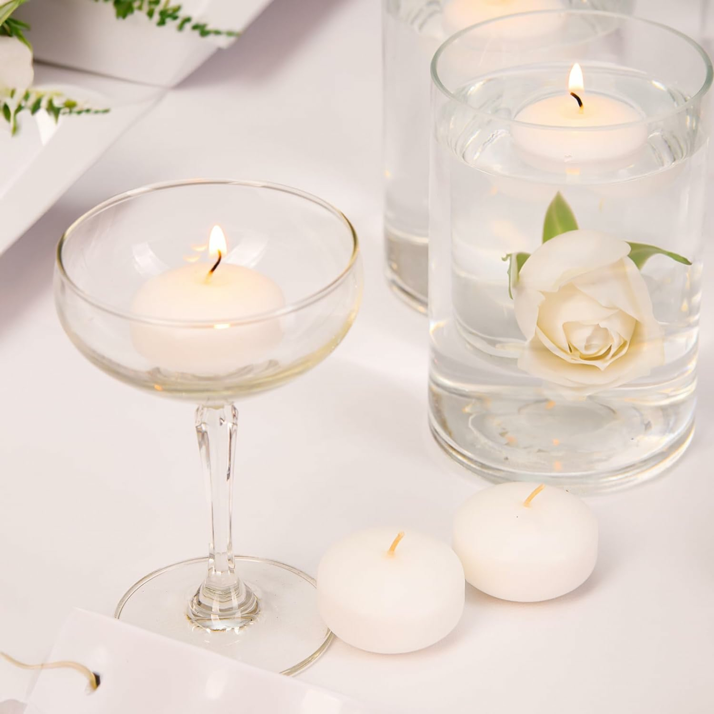 Floating Candles 2 Inch - 48 Pack for Special Occasions