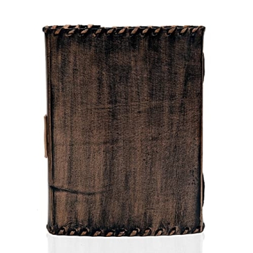 Vintage Hocus Pocus Book of Spells Leather Journal