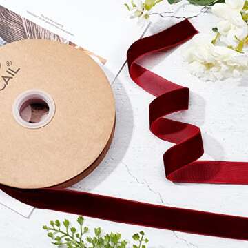 Arricraft 20 Yards Velvet Ribbon for Gift Wrapping