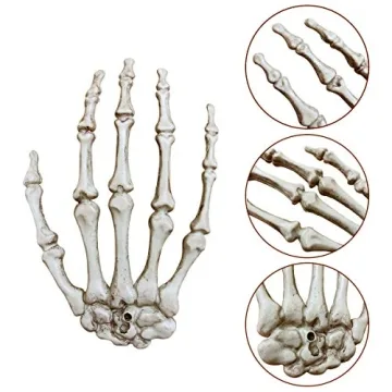 Halloween Skeleton Hands for Party and Decoration Props