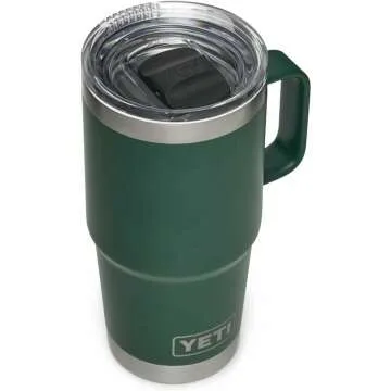 YETI Rambler 20 oz Travel Mug - Insulated & Durable