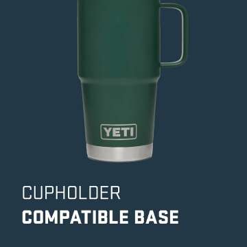 YETI Rambler 20 oz Travel Mug - Insulated & Durable