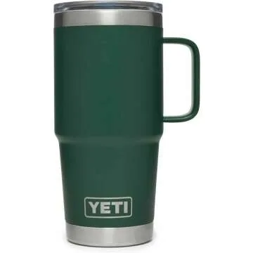 YETI Rambler 20 oz Travel Mug - Insulated & Durable
