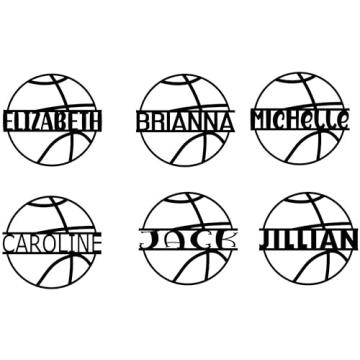 Custom Basketball Bag Tag Personalized for Sports Lovers