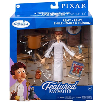 Posable Linguini and Remy Figures from Disney's Ratatouille