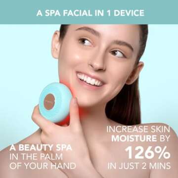 FOREO UFO mini 2 Red Light Therapy For Face - Deep Facial Hydration - Anti Aging - Face Moisturizer ...