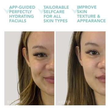 FOREO UFO mini 2 Red Light Therapy For Face - Deep Facial Hydration - Anti Aging - Face Moisturizer - Dark Spot Remover - Full LED Spectrum - Mint