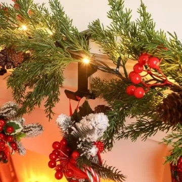 Adjustable 2-in-1 Mantel Hangers for Heavy Duty Use