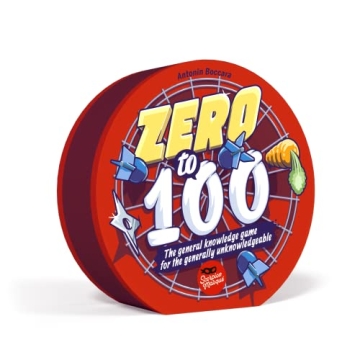 Scorpion Masqué Zero to 100 | Party Trivia Game | Fun Family Game | Travel Games| 2 to 12 Players |...