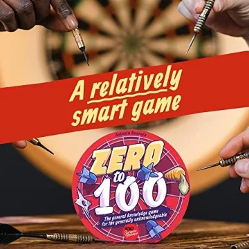 Zero to 100 Trivia Game | Fun Family Party Game | Travel Ready