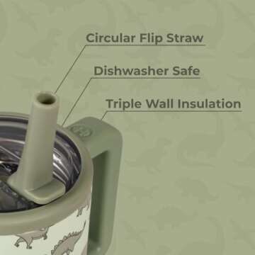 HydroJug Kids 20 oz Leak-Proof Water Bottle | Fun & Durable