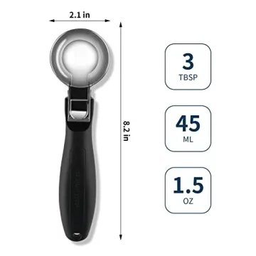 OTVAFAVA Premium Ice Cream Scoop with Ergonomic Handle