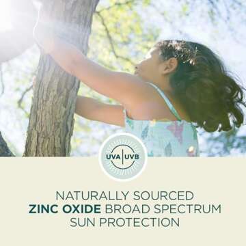 Coppertone Pure and Simple Kids Sunscreen Stick SPF 50, Zinc Oxide Mineral Sunscreen Stick for Kids, Tear Free, Water Resistant, Broad Spectrum SPF 50 Sunscreen, 0.49 Oz Stick