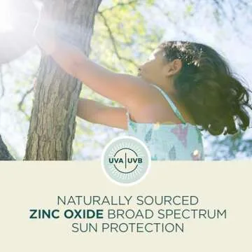 Coppertone Pure and Simple Kids Sunscreen Stick SPF 50, Zinc Oxide Mineral Sunscreen Stick for Kids, Tear Free, Water Resistant, Broad Spectrum SPF 50 Sunscreen, 0.49 Oz Stick