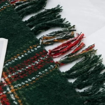 LALIFIT Plaid Throw Blanket Soft Cashmere Decor