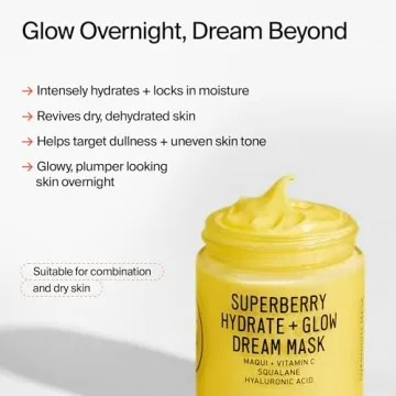 Vitamin C Overnight Face Mask for Hydrated Glowing Skin