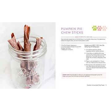 Healthy Homemade Dog Treats: More than 70 Simple & Delicious Treats for Your Furry Best Friend