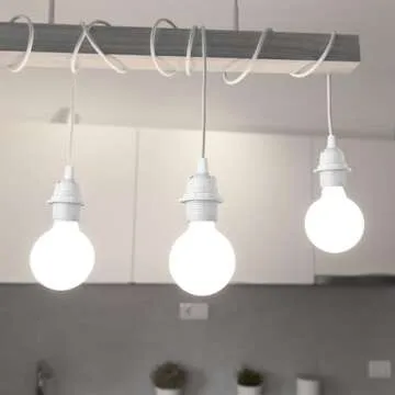 Zarnicy 16Ft Pendant Light Cord Kit E26/E27 Socket