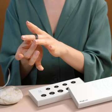 RingConn Gen 2 Sizing Kit - Size First Before You Buy - Choose from 9 Sizes - Sizes 6 to 14 - Find The Perfect Ring Size Smart Ring Size - Only Gen 2 Smart Ring