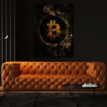 Crypto Canvas Wall Art