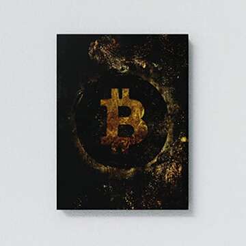 Crypto Canvas Wall Art