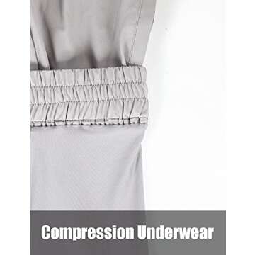 BMJL Women's Running Shorts Elastic Waistband High Waisted Short Pocket Sporty Workout Shorts Gym Athletic Shorts Pants (L,Grey)