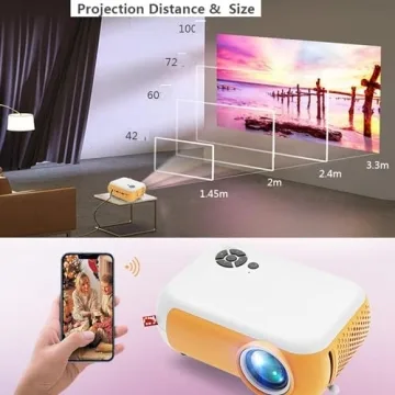 A10 Smart Mini Projector for Cinema On The Go