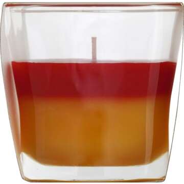 Glade Candle Jar, Air Freshener, 2in1, Vanilla Passion Fruit + Hawaiian Breeze, 3.4 Oz