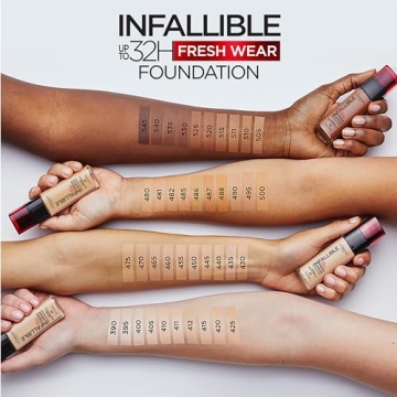 L'Oreal Paris Infallible Fresh Wear Foundation - 32 Hour Coverage