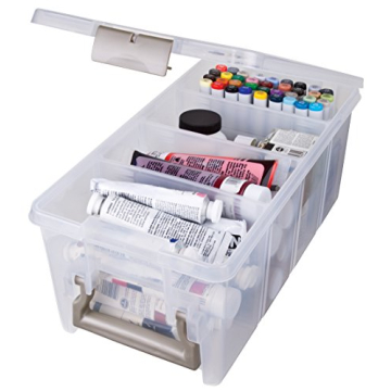 ArtBin Semi Satchel Craft Organizer with 3 Dividers