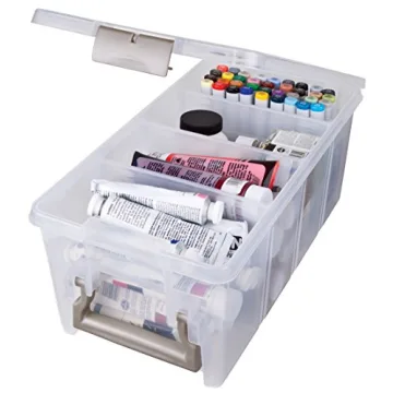 ArtBin Semi Satchel Craft Organizer with 3 Dividers