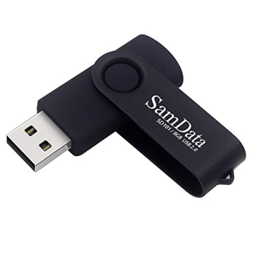 SamData USB Flash Drive 8GB - High-Performance Thumb Drive with LED Indicator