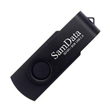 SamData USB Flash Drive 8GB Reliable Data Storage