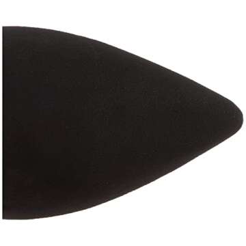 The Drop Women's Gertie Suede Slouchy Boot, Black, 8