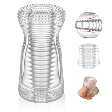 Textured Tunnel Stroker - Portable Male Masturbator for Ultimate Satisfaction