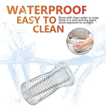 Ultimate Male Pleasure Textured Tunnel Stroker