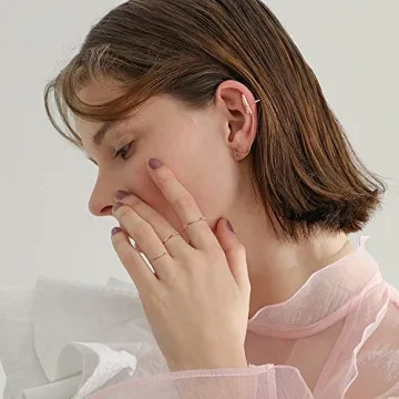 Elegant NOKMIT 14K Gold Filled Rings for Women - Comfortable & Stylish