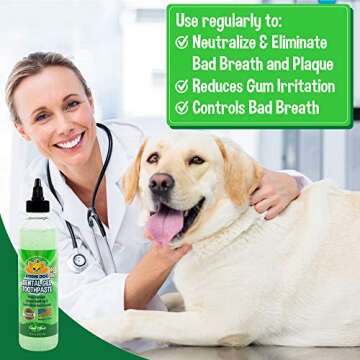 Bodhi Dog Pet Dental Gel for Dogs and Cats 8 Fl Oz