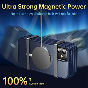 CASEQUUE Magnetic for iPhone 11 Case - Military Grade Drop Tested, Compatible with MagSafe, Shockpro...