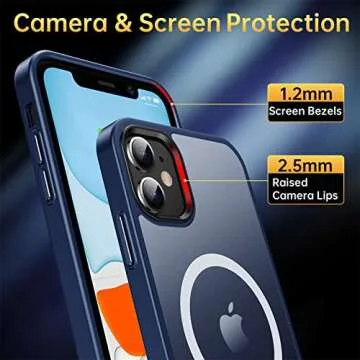 CASEQUUE Magnetic iPhone 11 Case - Slim & Shockproof Protection