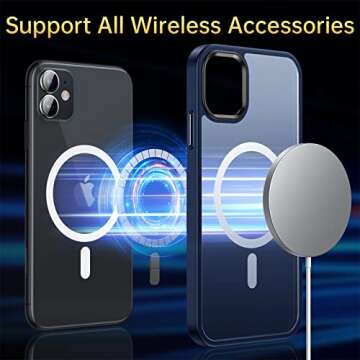CASEQUUE Magnetic iPhone 11 Case - Slim & Shockproof Protection