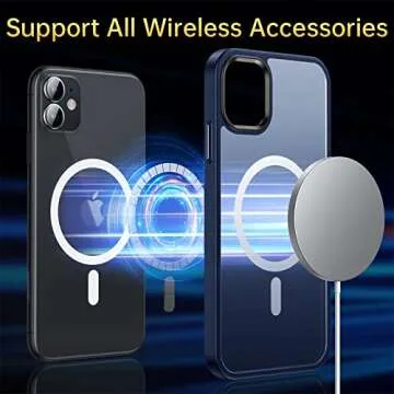 CASEQUUE Magnetic iPhone 11 Case - Slim & Shockproof Protection