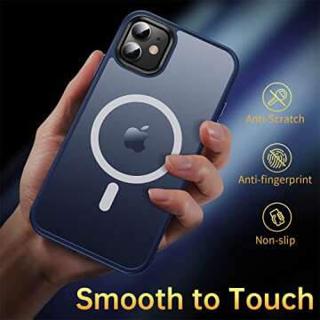 CASEQUUE Magnetic iPhone 11 Case - Slim & Shockproof Protection