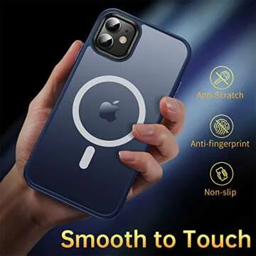 CASEQUUE Magnetic iPhone 11 Case - Slim & Shockproof Protection