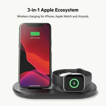 Belkin Wireless Charger Station for Fast Charging