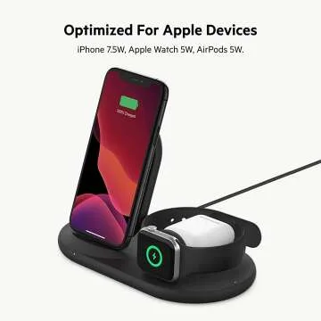 Belkin Wireless Charger Station for Fast Charging